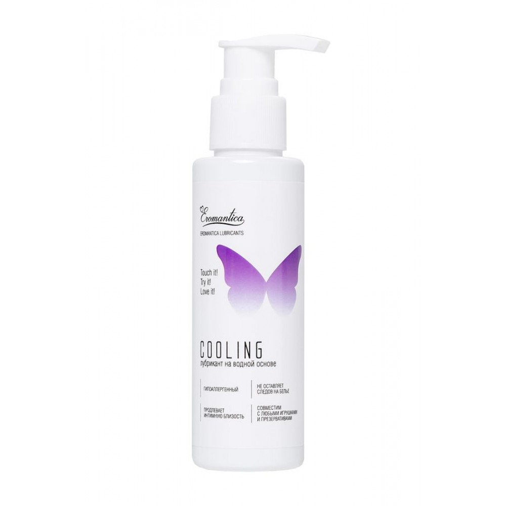Eromantica su Bazlı Soğutma Yağlayıcı, soğutma etkisi olan, 100 ml