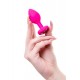 ToDo by Toyfa Diamond Heart Anal Plug, silikon, pembe, 7 cm, Ø 2 cm, 18 g