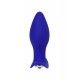 ToDo by Toyfa Fancy Anal Plug, silikon, mavi, 10,7 cm, Ø 3,5 cm