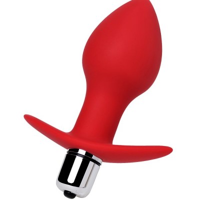 ToDo by Toyfa Glam anal vibratörü, silikon, kırmızı, 9,7 cm, Ø 4 cm
