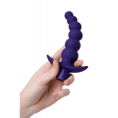            ToDo by Toyfa Dandy anal vibratörü, silikon, mor, 13,5 cm, Ø 3,2 cm