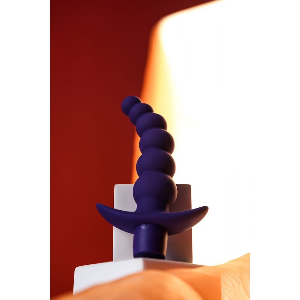 ToDo by Toyfa Dandy anal vibratörü, silikon, mor, 13,5 cm, Ø 3,2 cm