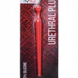 Black & Red by TOYFA Penis Plug, Silikon, Kırmızı, 10 cm