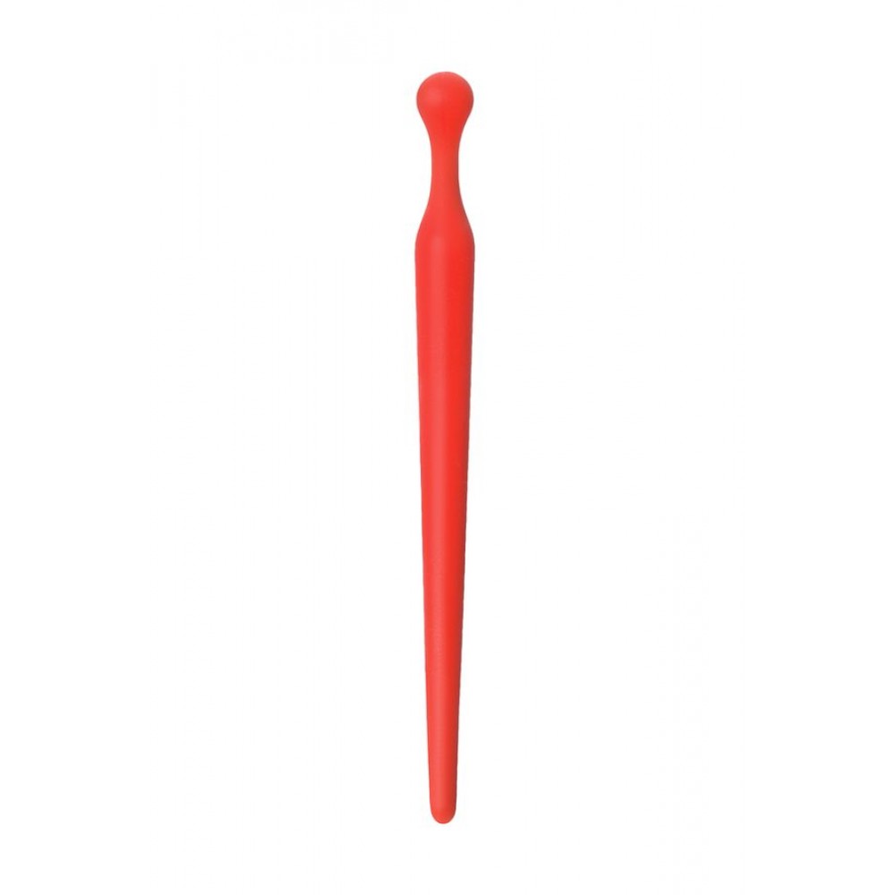 Black & Red by TOYFA Penis Plug, Silikon, Kırmızı, 10 cm