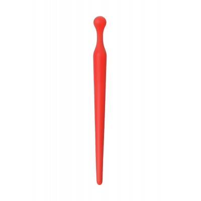 Black & Red by TOYFA Penis Plug, Silikon, Kırmızı, 10 cm