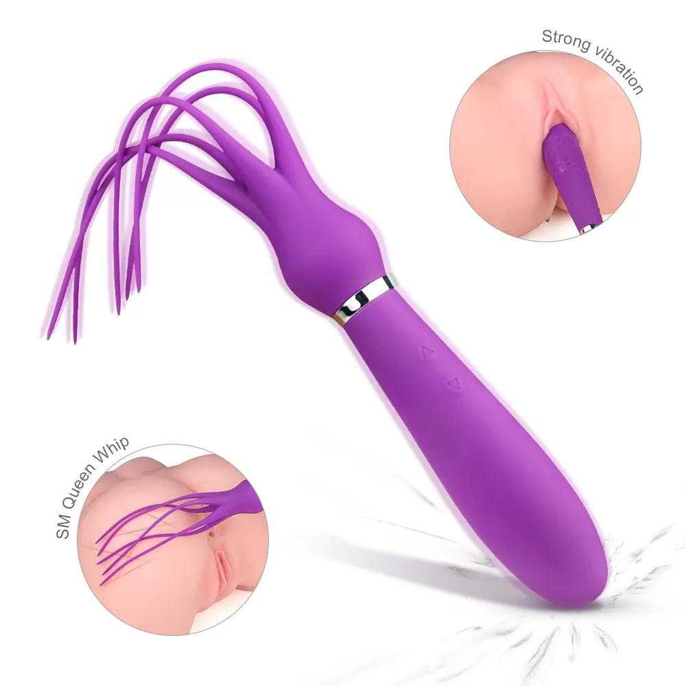 SQUID Çok Fonksiyonlu Titreşimli Masaj Kırbaç Vibratör SQUID Çok Fonksiyonlu Titreşimli Masaj Kırbaç Vibratör