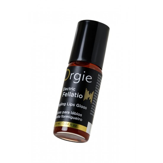 ORGIE Sexy Vibe Electric Fellatio Titreşim Etkili Dudak Parlatıcısı, 10 ml