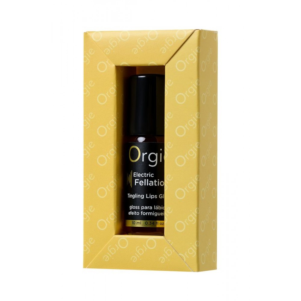 ORGIE Sexy Vibe Electric Fellatio Titreşim Etkili Dudak Parlatıcısı, 10 ml
