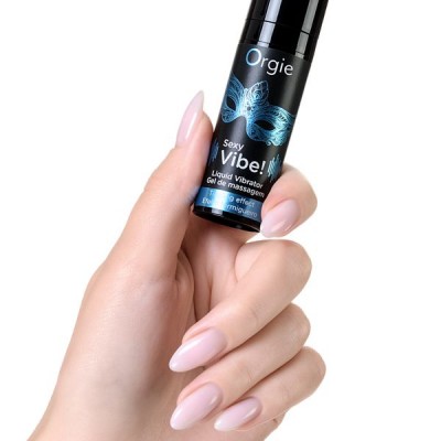                     ORGİE Seksi Vibe Sıvı Titreşim Masaj Jeli, 15 ml