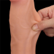 Drew - Mega Boy Hareketli Kayar Deri Çift Katmanlı Realistik Vibratör Dildo Ultra Yumuşak Gerçekçi Titreşimli Yapay Penis