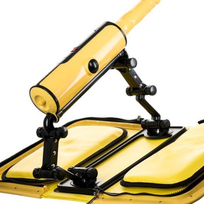 MotorLovers F*ckBag Seks Makinesi, ABS, Sarı, 36 cm
