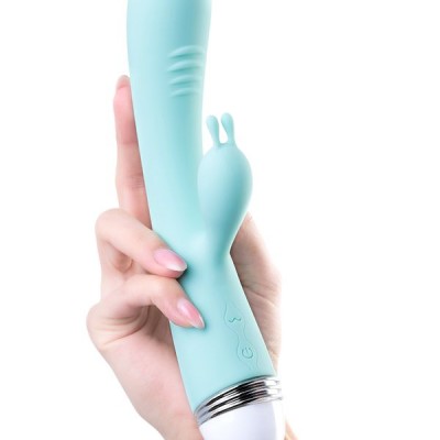 Flovetta by Toyfa Iris Klitoral Uyarıcı Vibratör, Silikon, cam göbeği, 22 cm