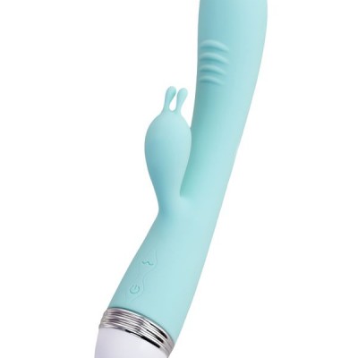 Flovetta by Toyfa Iris Klitoral Uyarıcı Vibratör, Silikon, cam göbeği, 22 cm