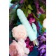 Flovetta by Toyfa Flax Klitoral Stimülasyonlu Vibratörü, silikon, cam göbeği, 17,5 cm