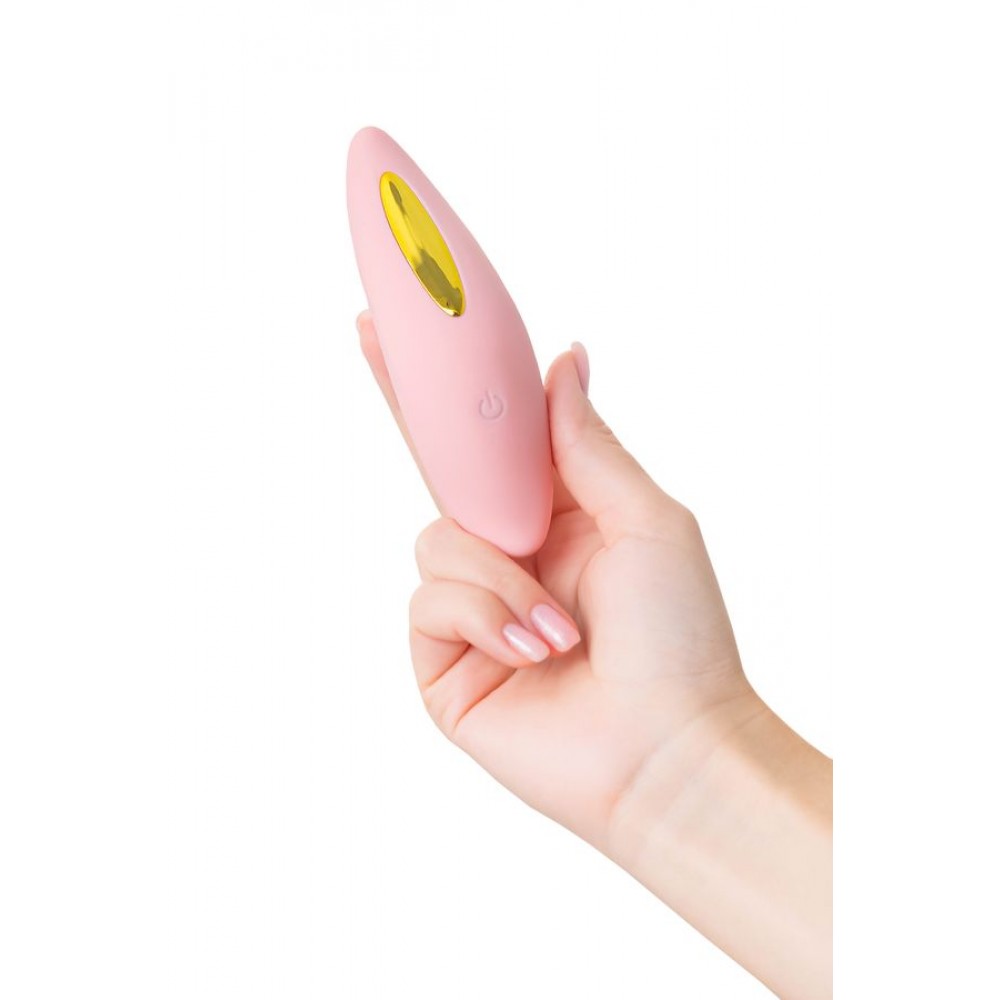 Flovetta by Toyfa Vakum uyarıcısı Lily, silikon, pembe, 13 cm