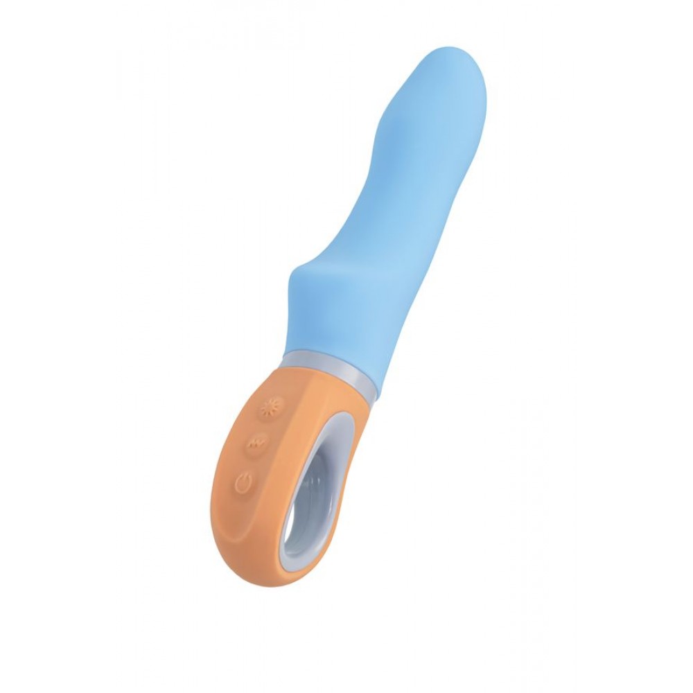Flovetta BLUEBELL Silikon Vibratör, Mavi, 18.5 cm