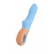 Flovetta BLUEBELL Silikon Vibratör, Mavi, 18.5 cm