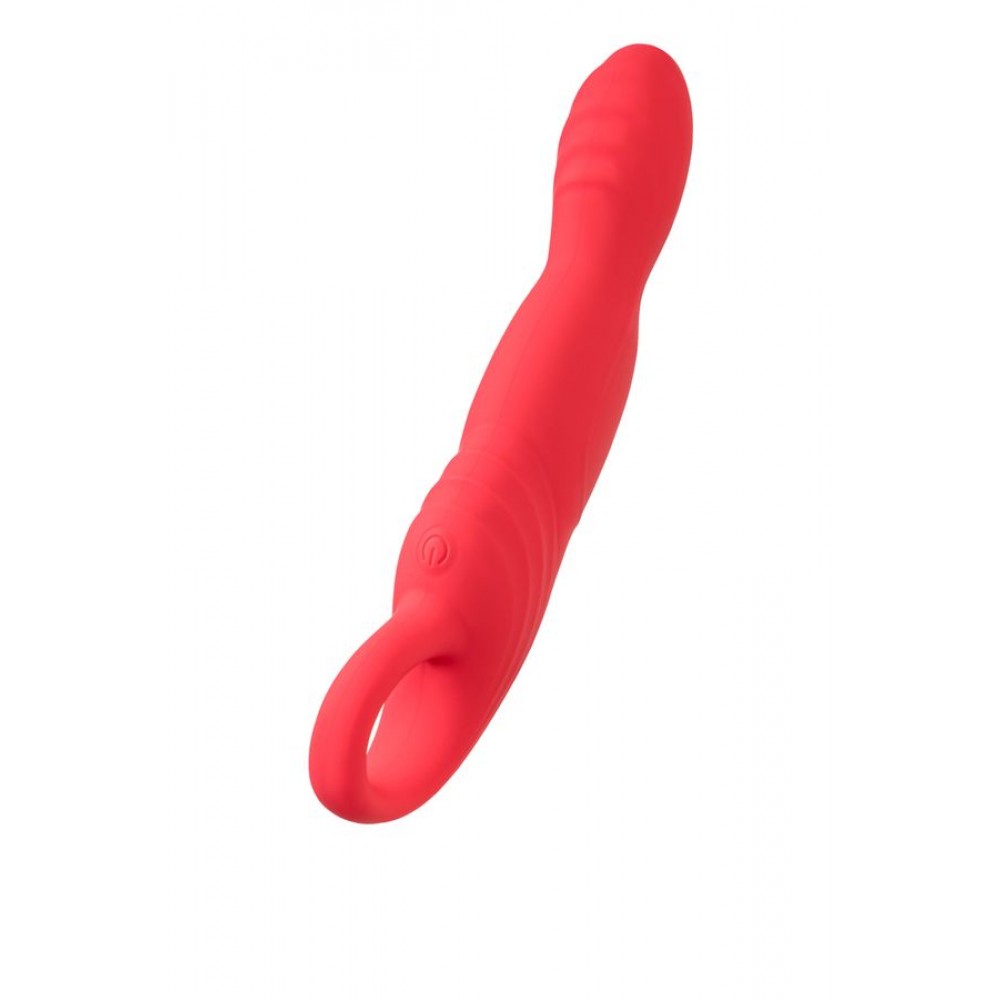 Flovetta CARNATION Hareketli Başlıklı G Noktası Vibratörü, Silikon, Pembe, 19 cm