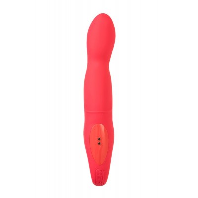 Flovetta CARNATION Hareketli Başlıklı G Noktası Vibratörü, Silikon, Pembe, 19 cm