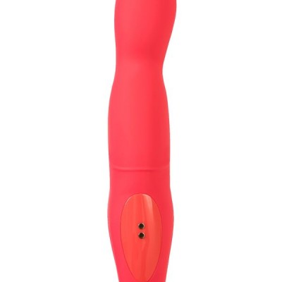 Flovetta CARNATION Hareketli Başlıklı G Noktası Vibratörü, Silikon, Pembe, 19 cm