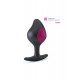 Mystim Rocking Force S Anal Plug, elektrik stimülasyonu, silikon, siyah, Ø 3,7 cm