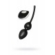 Mystim Jane Untamed Geisha Balls Vajinal Toplar, titreşimli, silikon, siyah
