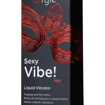                     ORGİE Sexy Vibe Hot Isınma ve Titreşim etkisi olan Masaj Jeli, 15 ml
