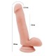 Philander 18cm Kıkırdaklı Gerçekçi Dildo