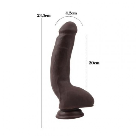 Carnal Pleasure Melez 23.5cm Kıkırdaklı Gerçekçi Dildo