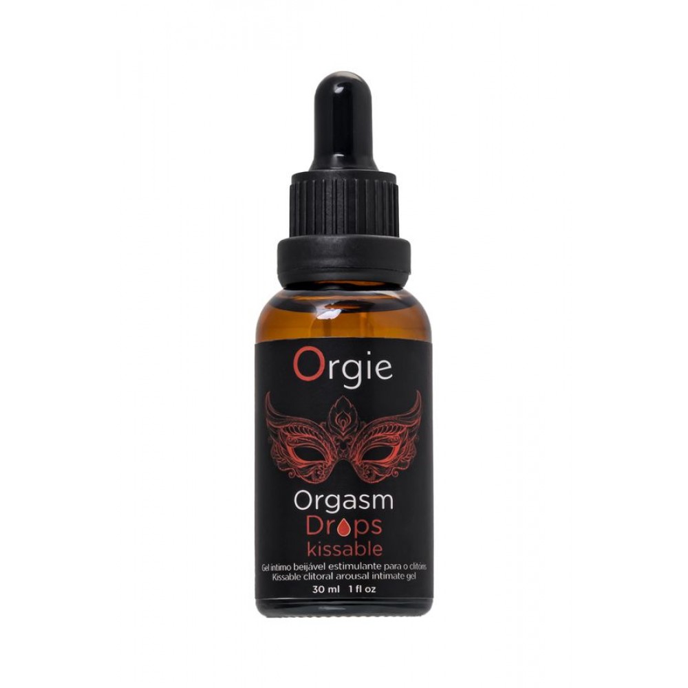 Orgie Orgasm Drops Kissable – Öpüşebilir Uyarıcı ve Tatlandırıcı Damla 30 ml