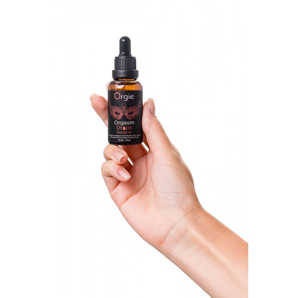 Orgie Orgasm Drops Kissable – Öpüşebilir Uyarıcı ve Tatlandırıcı Damla 30 ml