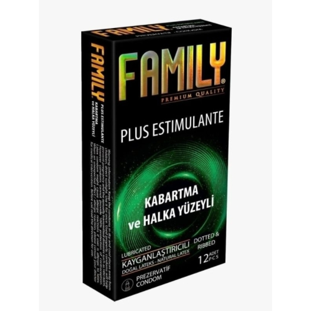Family Plus Estimulante - Kabartma Ve Halka Yüzeyli