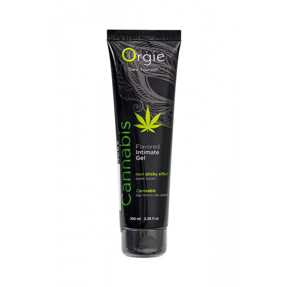 Orgie Lube Tube Cannabis – Cannabis Aromalı Kayganlaştırıcı Jel 100 ml