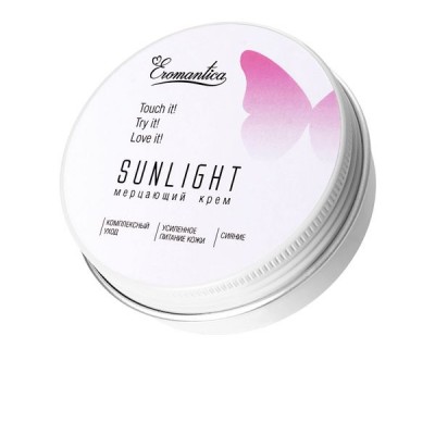 Eromantica'nın «Güneşin Öpücüğü" ışıltılı kremi, 60 g
