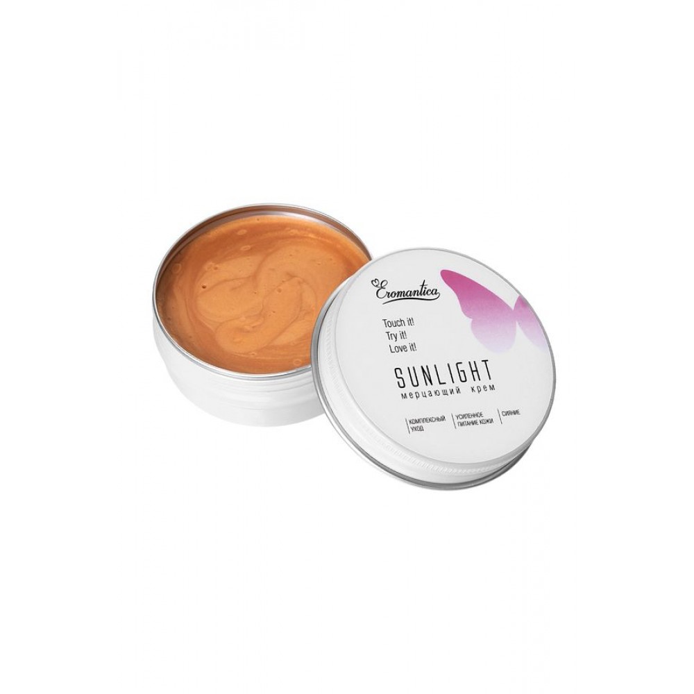 Eromantica'nın «Güneşin Öpücüğü" ışıltılı kremi, 60 g