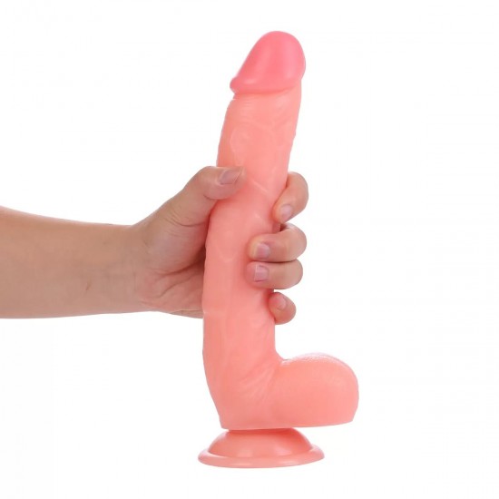 BIG SIZE Dildo Gerçekçi Et Dokusunda Büyük Boy Realistik Penis 27 CM