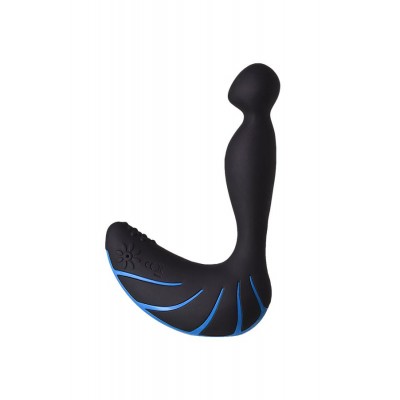 Erotist Üçüncü prostat stimülatörü, silikon, siyah, 15,7 cm