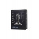 Erotist Hidro Anal Plug, S, silikon, siyah, 8,5 cm