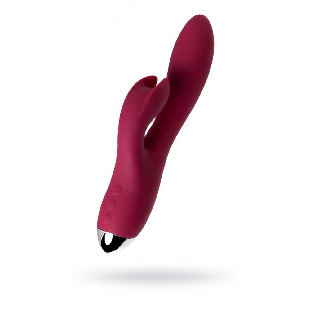 L'EROİNA by TOYFA Mion Vibratör, silikon, bordo, 22 cm