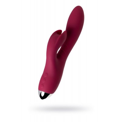 L'EROİNA by TOYFA Mion Vibratör, silikon, bordo, 22 cm