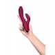 L'EROİNA by TOYFA Mion Vibratör, silikon, bordo, 22 cm