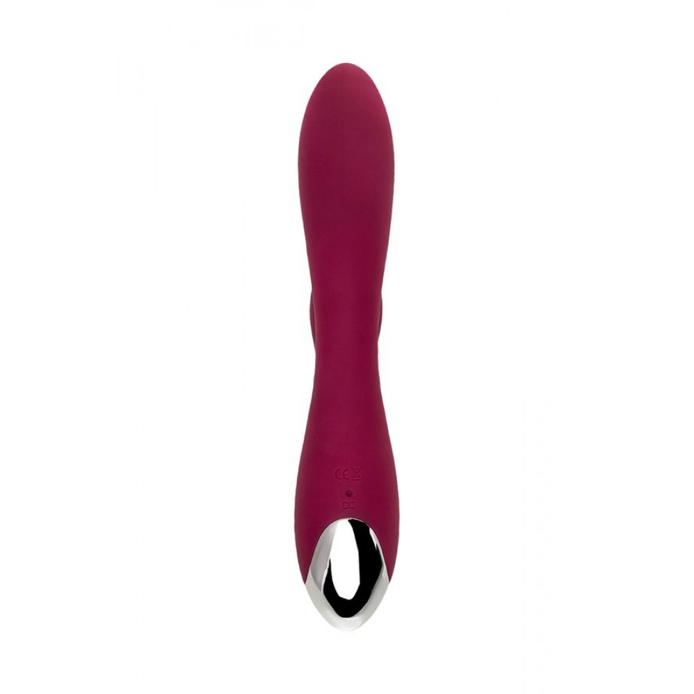 L'EROİNA by TOYFA Mion Vibratör, silikon, bordo, 22 cm