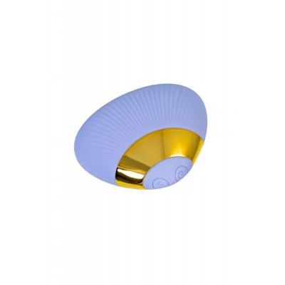 Çok fonksiyonlu vibratör L'Eroina Crasatell, silikon, lila, 9,5 cm