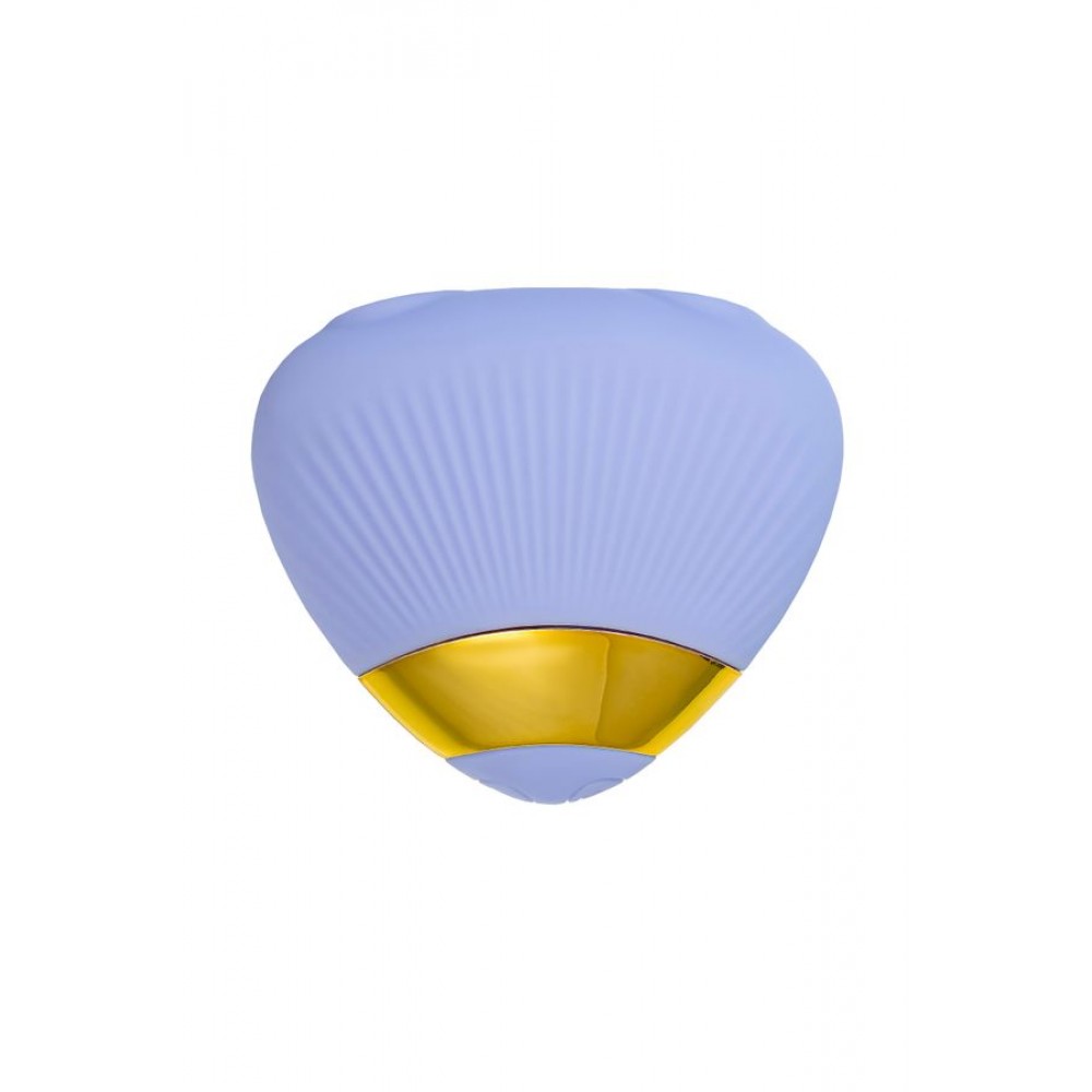 Çok fonksiyonlu vibratör L'Eroina Crasatell, silikon, lila, 9,5 cm