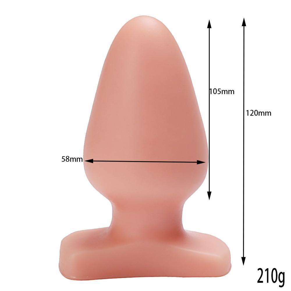 LIFELIKE VIBE Ultra Realistik Dokulu Vantuzlu Anal Butt Plug 12 CM - Ten Rengi LIFELIKE VIBE Ultra Realistik Dokulu Vantuzlu Anal Butt Plug 12 CM - Ten Rengi