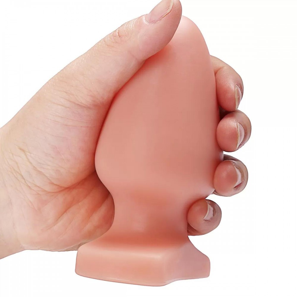 LIFELIKE VIBE Ultra Realistik Dokulu Vantuzlu Anal Butt Plug 12 CM - Ten Rengi LIFELIKE VIBE Ultra Realistik Dokulu Vantuzlu Anal Butt Plug 12 CM - Ten Rengi