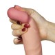 LOVETOY 23 CM Geliştirilmiş Doku Ultra Yumuşak Titreşimli Realistik Penis - The Ultra Soft Dude