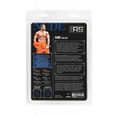 RealStick Çıplak Gib Gerçekçi Yapay Penis, PVC, Et, 15,5 cm