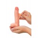 My Babe My Priceless Kıkırdaklı Gerçekçi Dildo – TPE, Ten Rengi, 18 cm