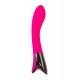 Vibrator eroTeq Mecawn, silicone, pink, 20.5 cm